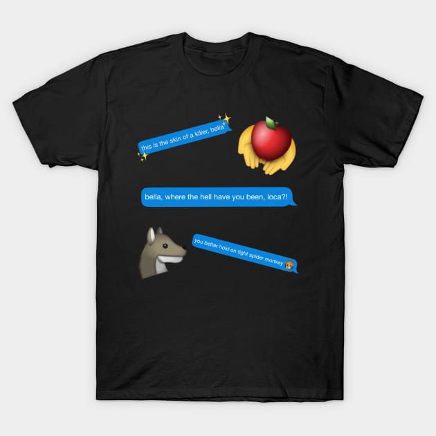 Twilight Text and Emoji Set T-Shirt by accrescent